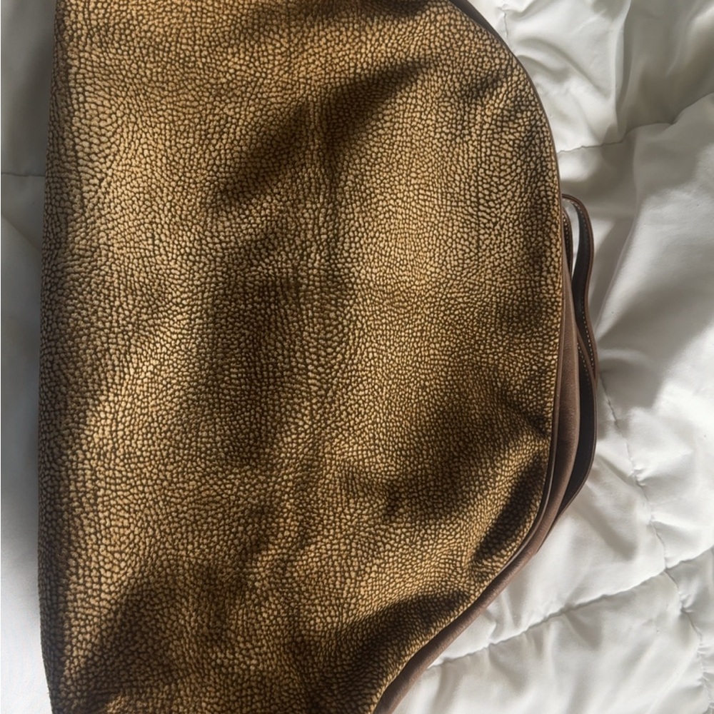 Textured Brown Pebbled Tote Bag - Everyday Carry